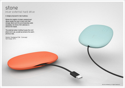 探秘iRiver便携硬盘设计 功能与美学的融合